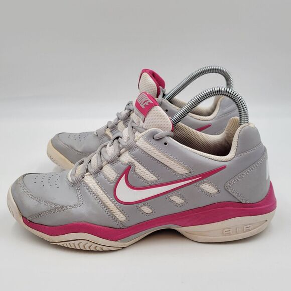Nike Air Serve Return Womens Gray Pink 488135 002 Athletic Shoes Sneakers Size 9 - Picture 5 of 10
